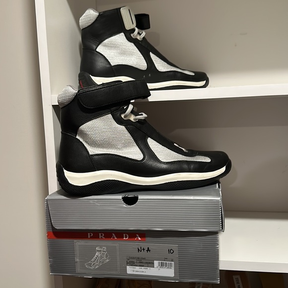 Prada Americas Cup Sneakers. Men’s size 10. - Picture 5 of 6